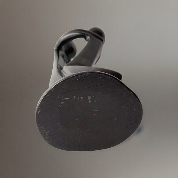 Abstract Hand Carved Kisii Soapstone Couple Figurine Art Sculpture Statue Kenya - Picture 8 of 12